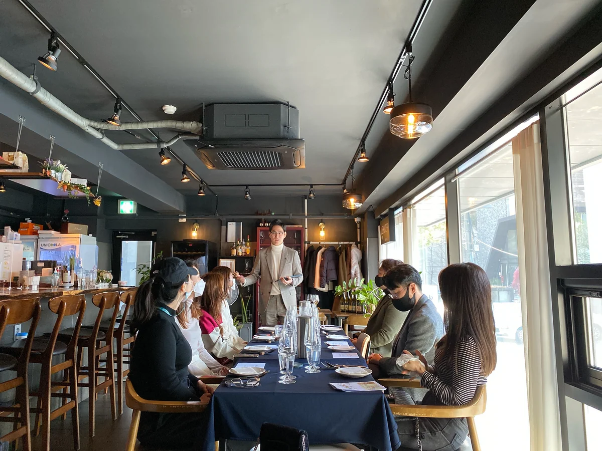 소믈리에 직원 교육