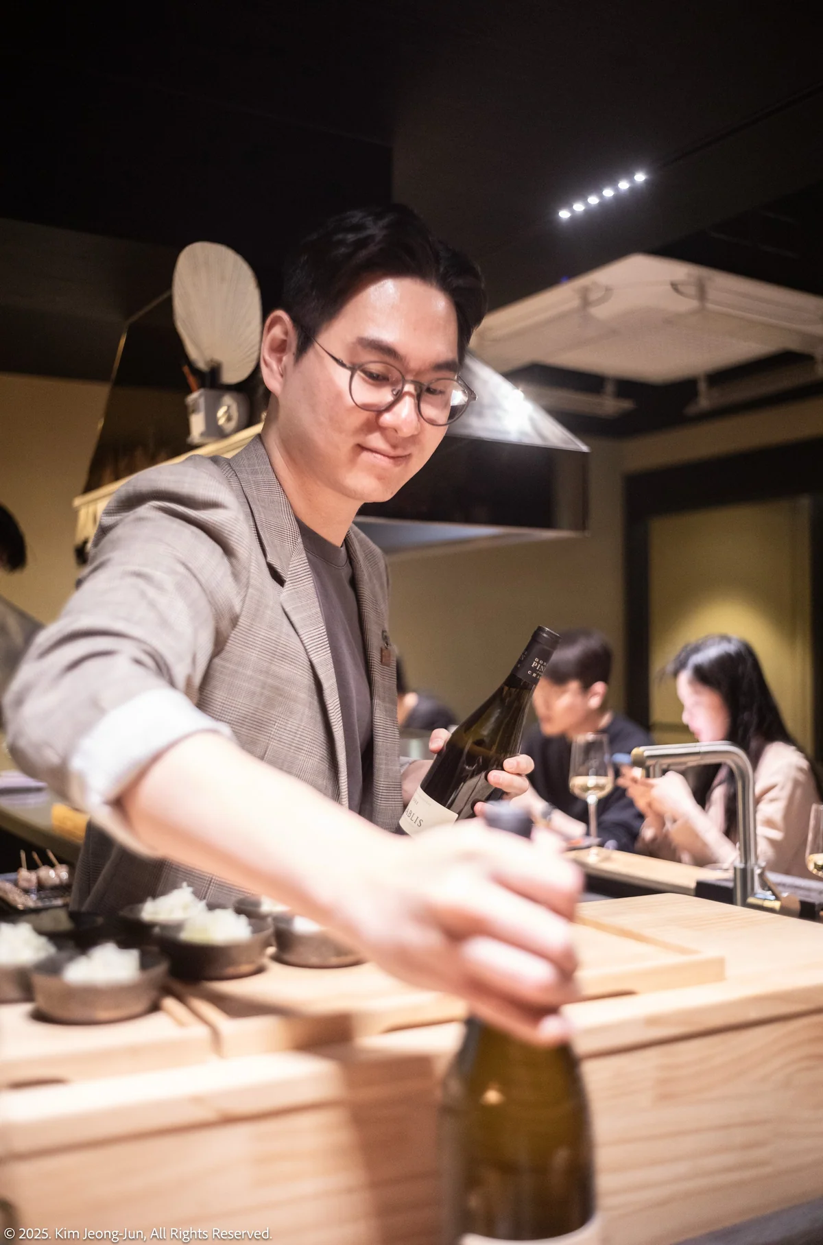 소믈리에 온플로어 서비스